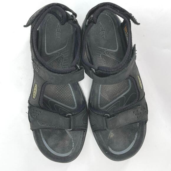 KEEN Rialto 3 Point Sandal Outdoors 1016642 Black‎ Men\'s 12M Hiking Outdoor main image 9